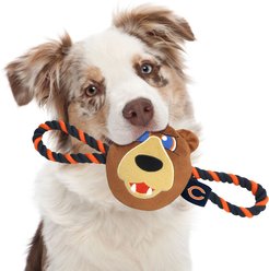 Pets First Mascot Tough Squeaky Plush Dog Chew Toy, Chicago Bears slide 2 of 5