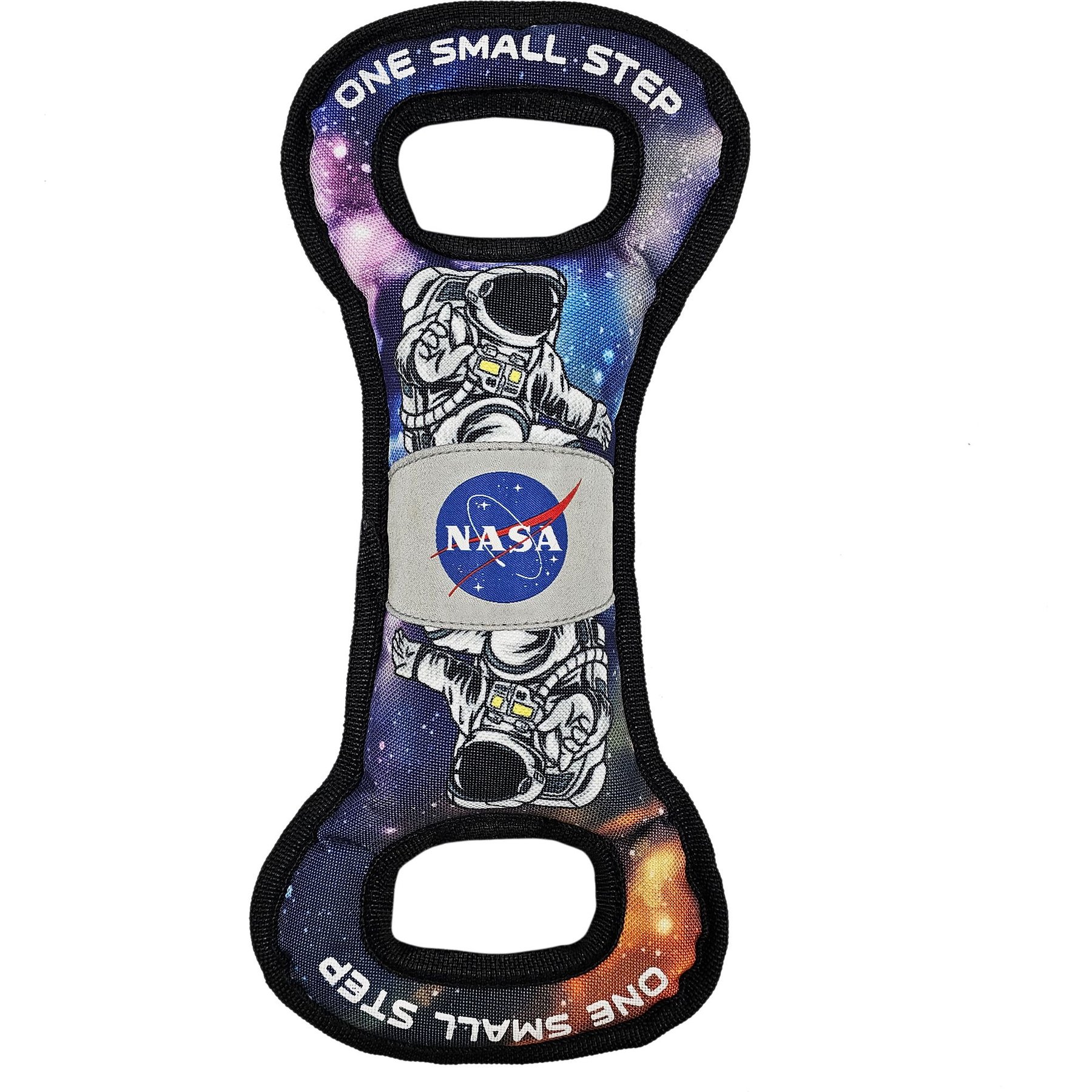 Pets First NASA Pull One Small Step Tough Squeaky Dog Chew Toy