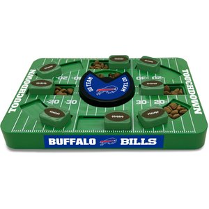 Pets First Large Treat Dispensing Dog Puzzle Toy, Buffalo Bills