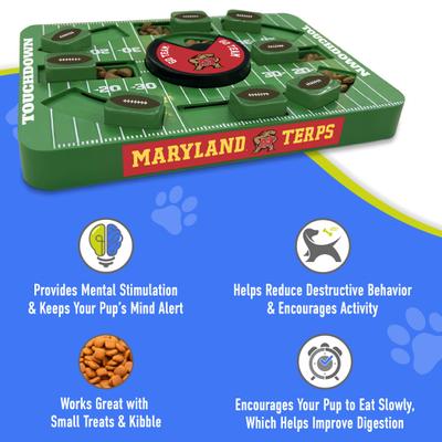 Show full view: Pets First Large Treat Dispensing Dog Puzzle Toy, Maryland slide 5 of 8