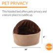 K&H Pet Products Quilted Memory Dream Bed, Chocolate