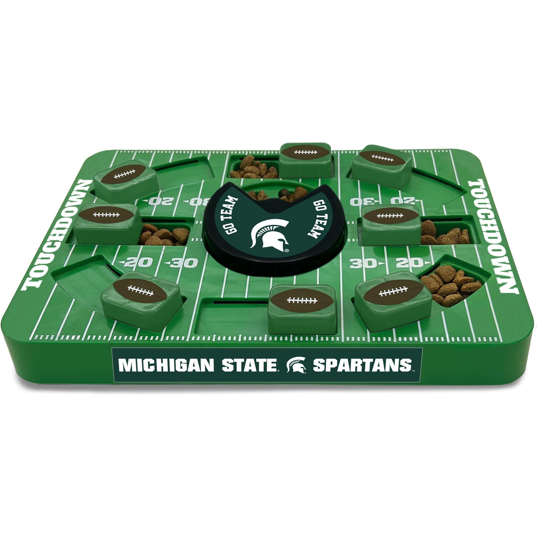 Pets First Pets First Large Treat Dispensing Dog Puzzle Toy, Michigan State