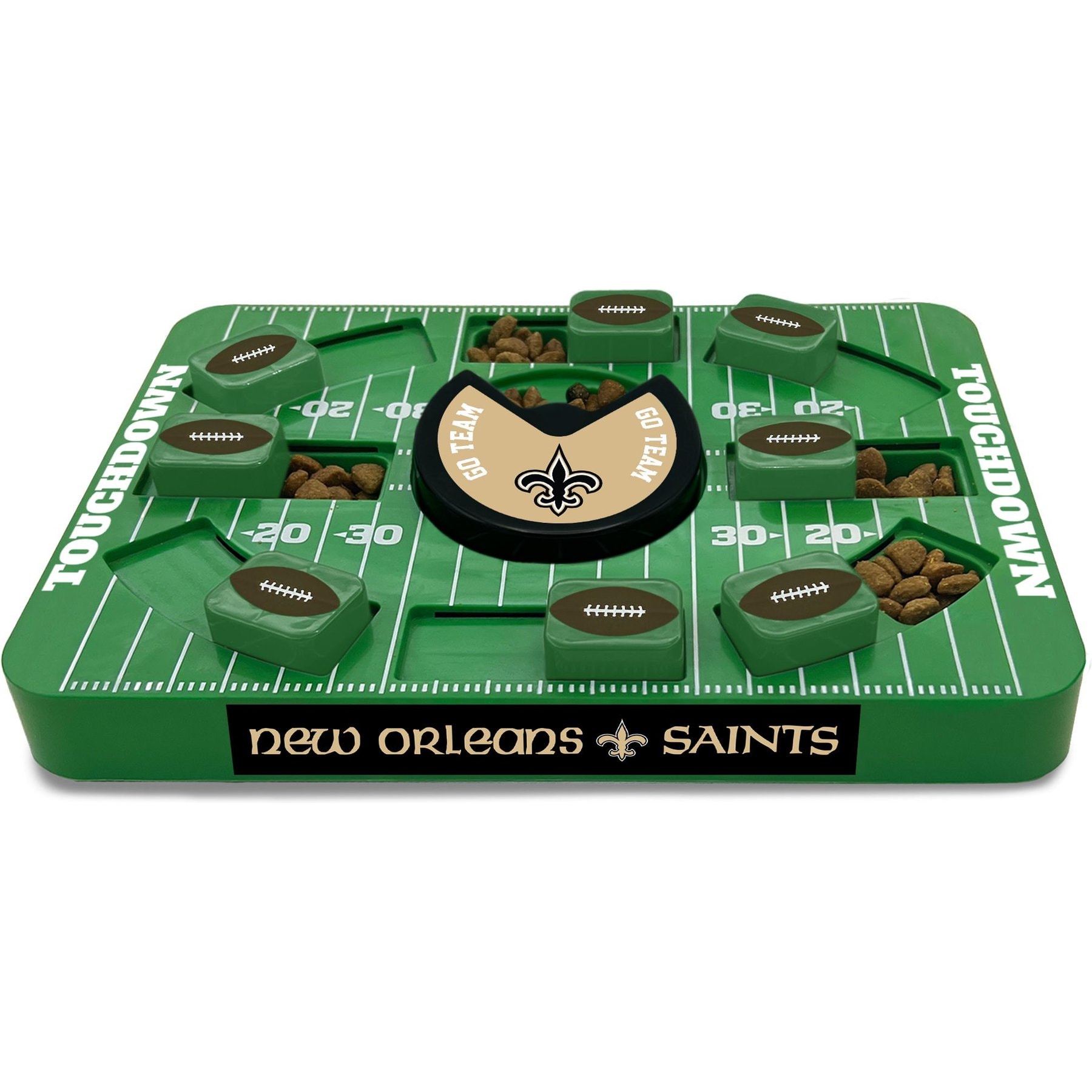 Pets First Pets First Large Treat Dispensing Dog Puzzle Toy, New Orleans Saints
