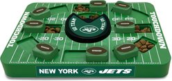 Pets First Large Treat Dispensing Dog Puzzle Toy, New York Jets