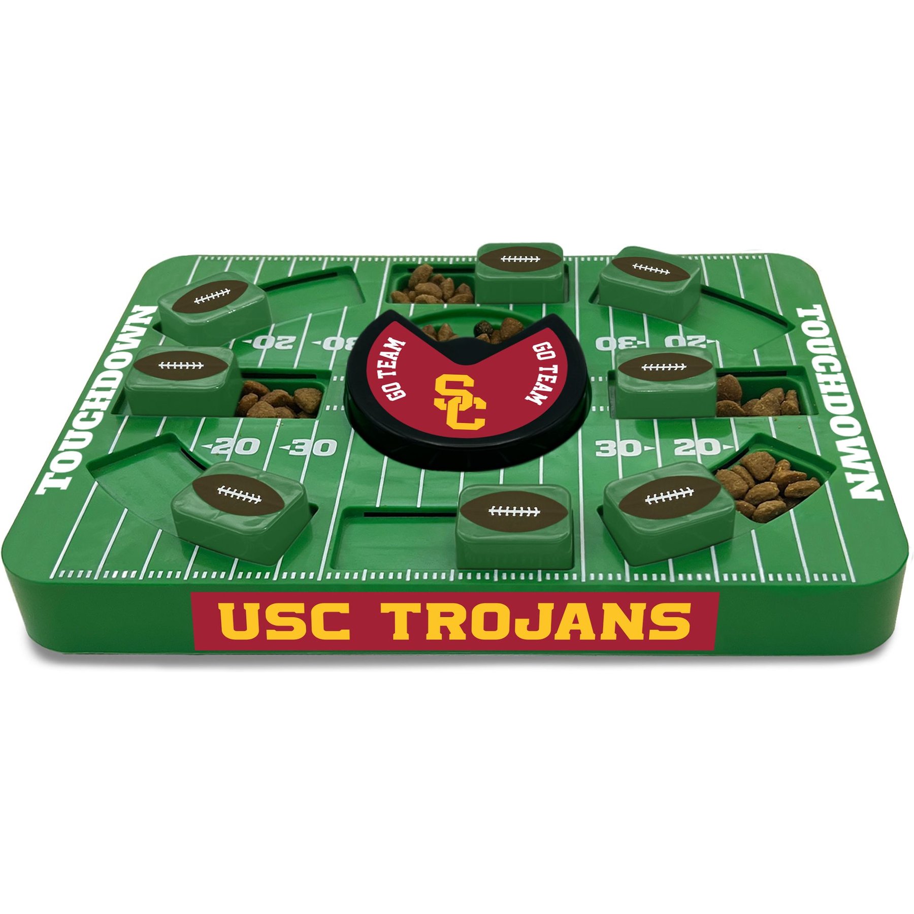Pets First Large Treat Dispensing Dog Puzzle Toy, USC