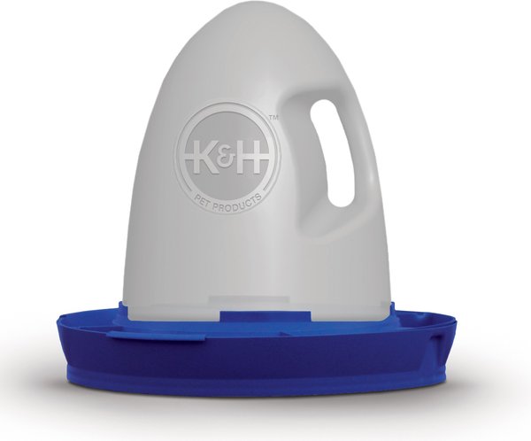 K&H Pet Products Unheated Poultry Waterer, 2.5-gallon slide 1 of 10