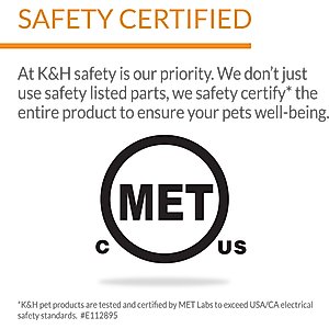 K&H Pet Products Heated Thermo-Poultry Waterer, Gray, 2.5-gallon