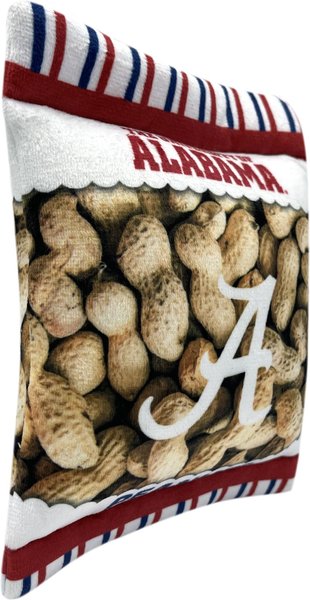 Show full view: Pets First Peanut Bag Squeaky Dog Chew Toy, Alabama slide 2 of 6