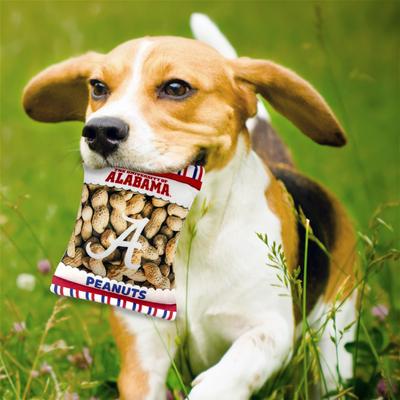 Show full view: Pets First Peanut Bag Squeaky Dog Chew Toy, Alabama slide 3 of 6