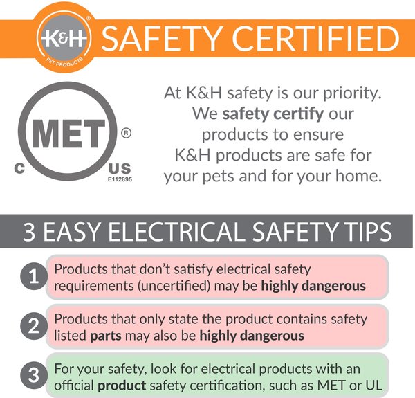 K&H Pet Products Thermo-Chicken Heated Pad