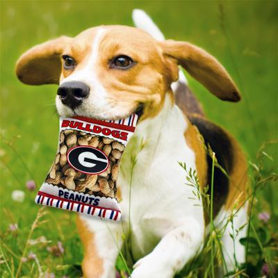 Show full view: Pets First Peanut Bag Squeaky Dog Chew Toy, Georgia slide 3 of 6