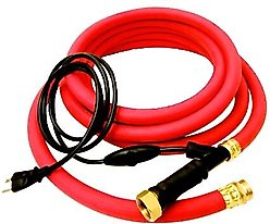 K&H Pet Products Rubber Thermo-Hose, 40-ft, Red