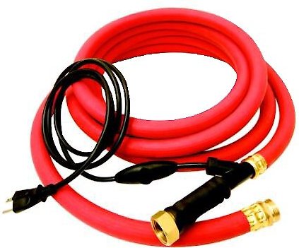 K&H Pet Products Rubber Thermo-Hose, 40-ft, Red slide 1 of 10
