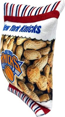 Show full view: Pets First Peanut Bag Squeaky Dog Chew Toy, New York Knicks slide 2 of 6