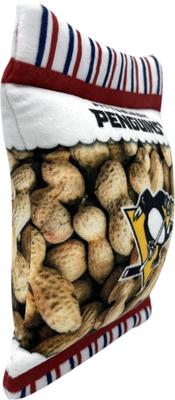 Show full view: Pets First Peanut Bag Squeaky Dog Chew Toy, Pittsburgh Penguins slide 3 of 7
