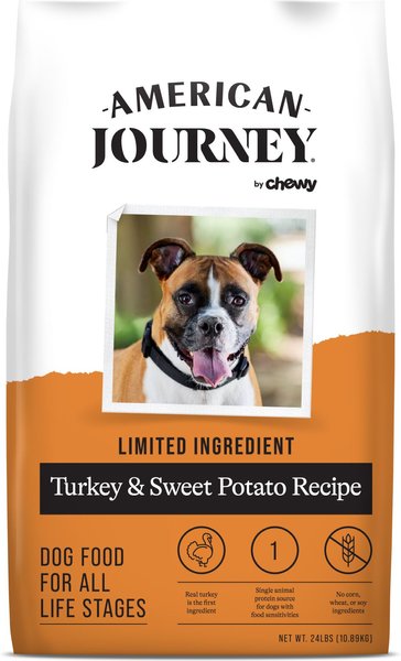 American Journey Limited Ingredient Turkey Sweet Potato Recipe Grain Free Dry Dog Food