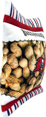 Show full view: Pets First Peanut Bag Squeaky Dog Chew Toy, Tampa Bay Buccaneers slide 2 of 6