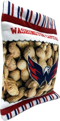 Show full view: Pets First Peanut Bag Squeaky Dog Chew Toy, Washington Capitals slide 2 of 6