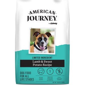 American Journey Limited Ingredient Lamb & Sweet Potato Recipe Grain-Free Dry Dog Food, 12-lb bag