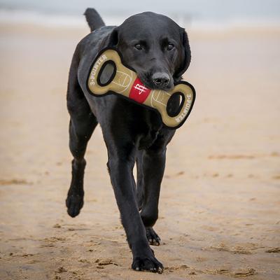 Show full view: Pets First Nylon Court Tough Squeaky Dog Chew Toy, Houston Rockets slide 2 of 6