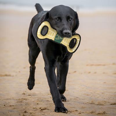 Show full view: Pets First Nylon Court Tough Squeaky Dog Chew Toy, Milwaukee Bucks slide 5 of 7