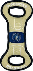 Pets First Nylon Court Tough Squeaky Dog Chew Toy, Minnesota Timberwolves