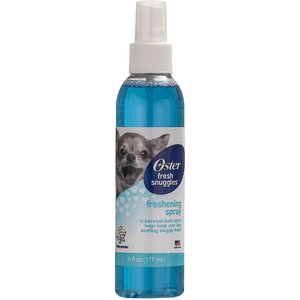 Oster Fresh Snuggles Dog Freshening Spray, Baby Powder, 6-oz bottle