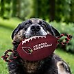 Show in main carousel: Pets First Nylon Football Tough Squeaky Dog Chew Toy, Arizona Cardinals slide 2 of 6