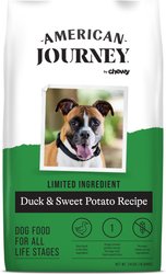 American Journey Limited Ingredient Duck & Sweet Potato Recipe Grain-Free Dry Dog Food