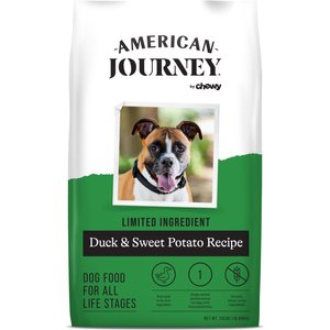 American Journey有限Duck和Sweet土豆免粮24磅包