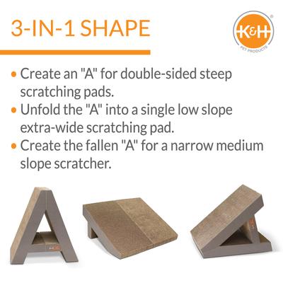 Show full view: K&H Pet Products Stretch n' Scratch Cat Scratcher Toy slide 3 of 9