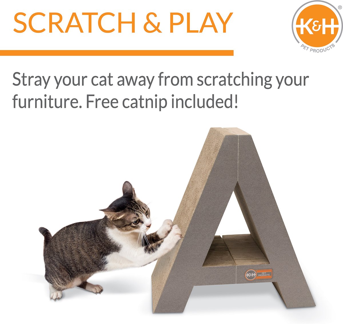 Play n scratch top cat toy