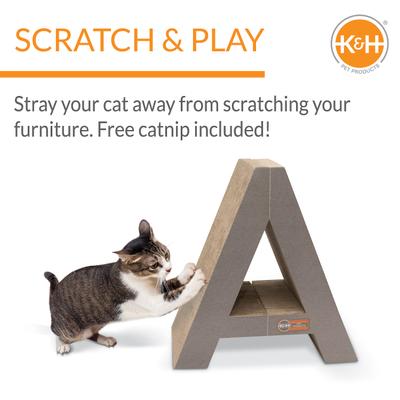 Show full view: K&H Pet Products Stretch n' Scratch Cat Scratcher Toy slide 4 of 9