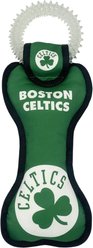 Pets First Squeaky Dental Dog Ring Toy, Boston Celtics
