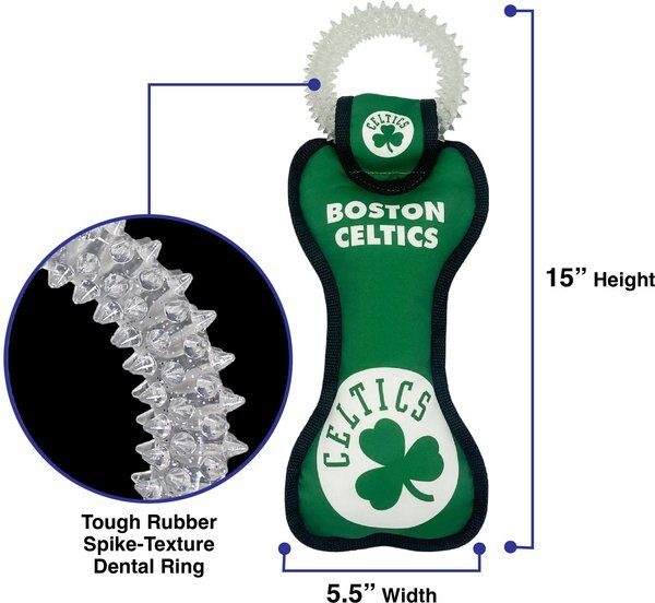 Pets First Squeaky Dental Dog Ring Toy