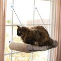 K&H Pet Products EZ Mount Window Scratcher Kitty Sill, Tan