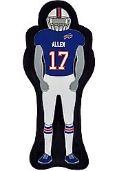 Pets First Player Tough Squeaky Dog Chew Toy, Josh Allen