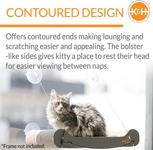 K&H Pet Products EZ Mount Window Scratcher Kitty Sill Refill
