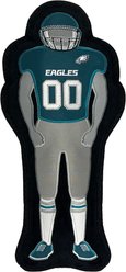 Pets First Player Tough Squeaky Dog Chew Toy, Philadelphia Eagles