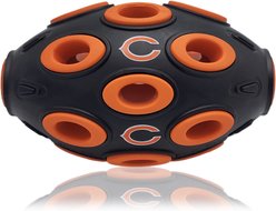 Pets First Tough Treat Dispenser Dog Toy, Chicago Bears