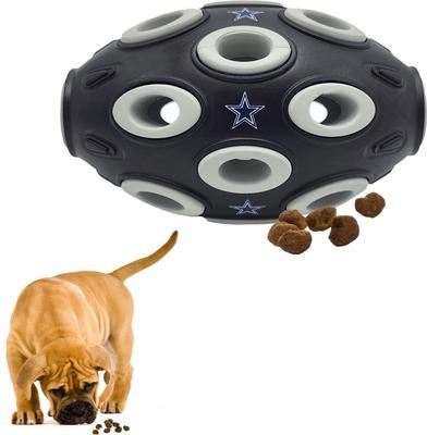 Show full view: Pets First Tough Treat Dispenser Dog Toy, Dallas Cowboys slide 6 of 7