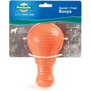 PetSafe Busy Buddy Squeak-N-Treat Booya Tough Dog Chew Toy, Large