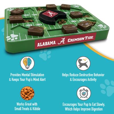 Show full view: Pets First Treat Dispensing Dog Puzzle Toy, Alabama slide 4 of 6
