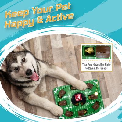Show full view: Pets First Treat Dispensing Dog Puzzle Toy, Alabama slide 5 of 6