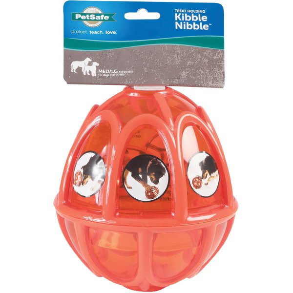 PETSAFE Busy Buddy Kibble Nibble Treat Dispenser Dog Toy, Medium/Large