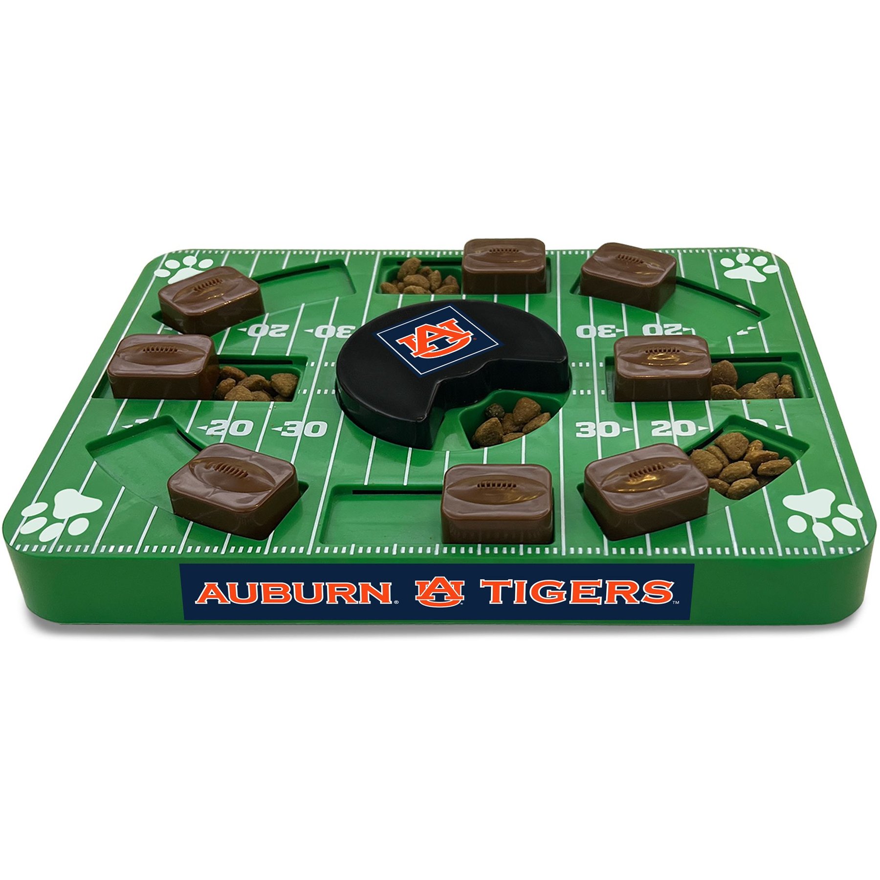 Pets First Treat Dispensing Dog Puzzle Toy, Auburn