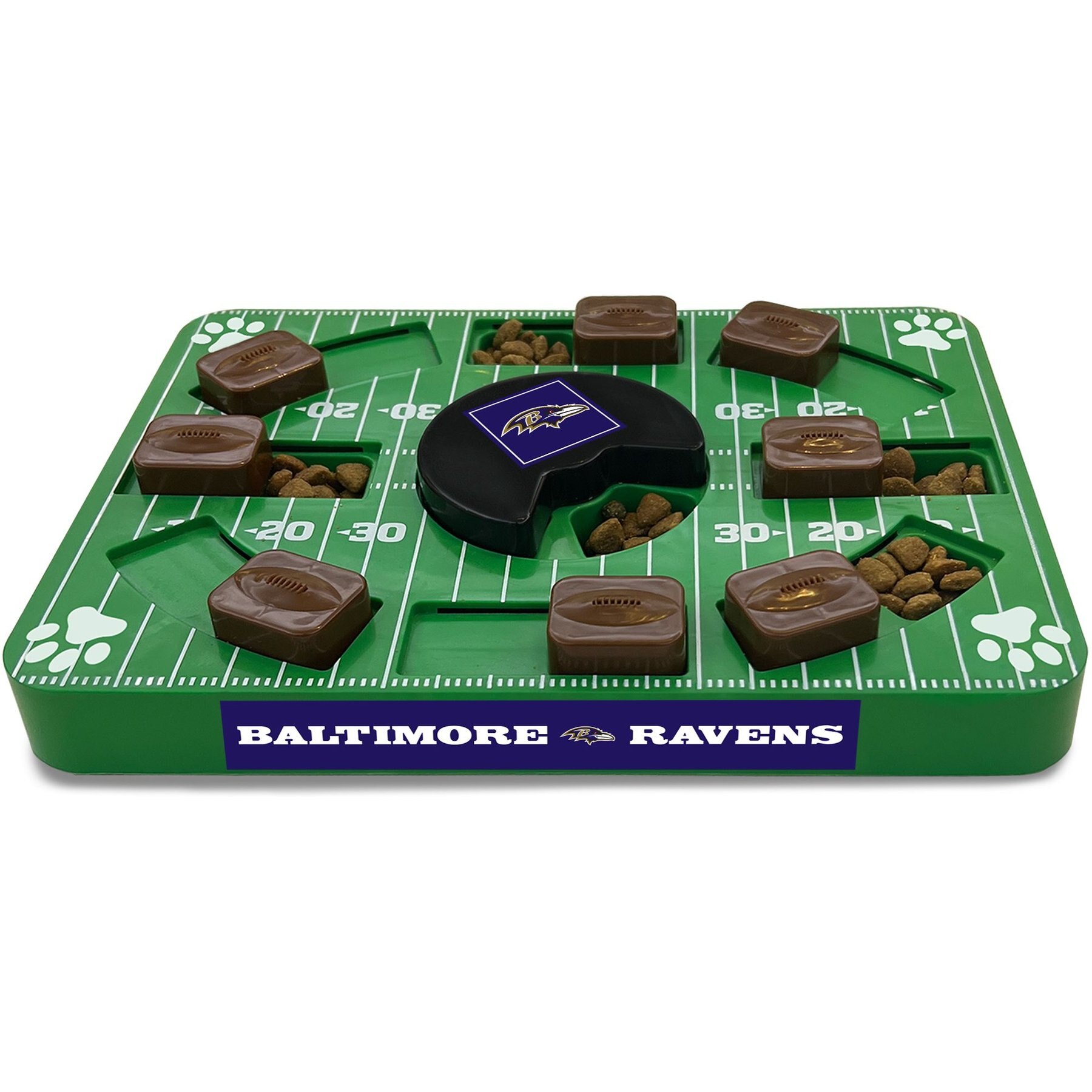 Pets First Treat Dispensing Dog Puzzle Toy, Baltimore Ravens