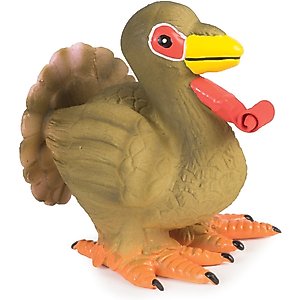 PetSafe Sportsmen Latex Meeze Turkey Squeaky Dog Toy