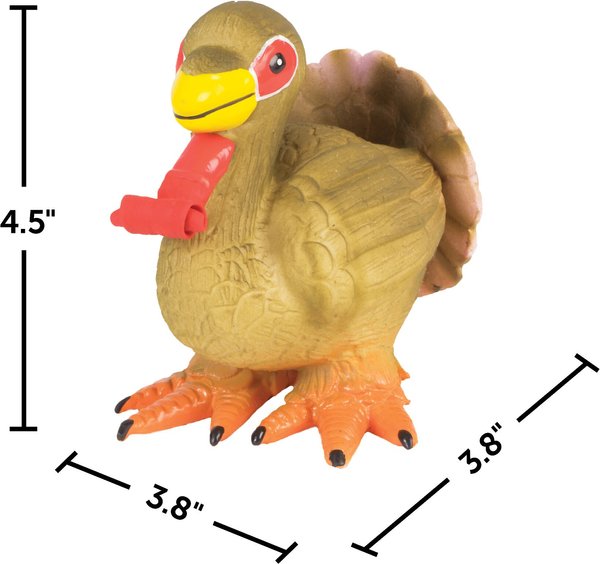 PetSafe RealTree Squeeze Meeze Turkey Latex Dog Toy