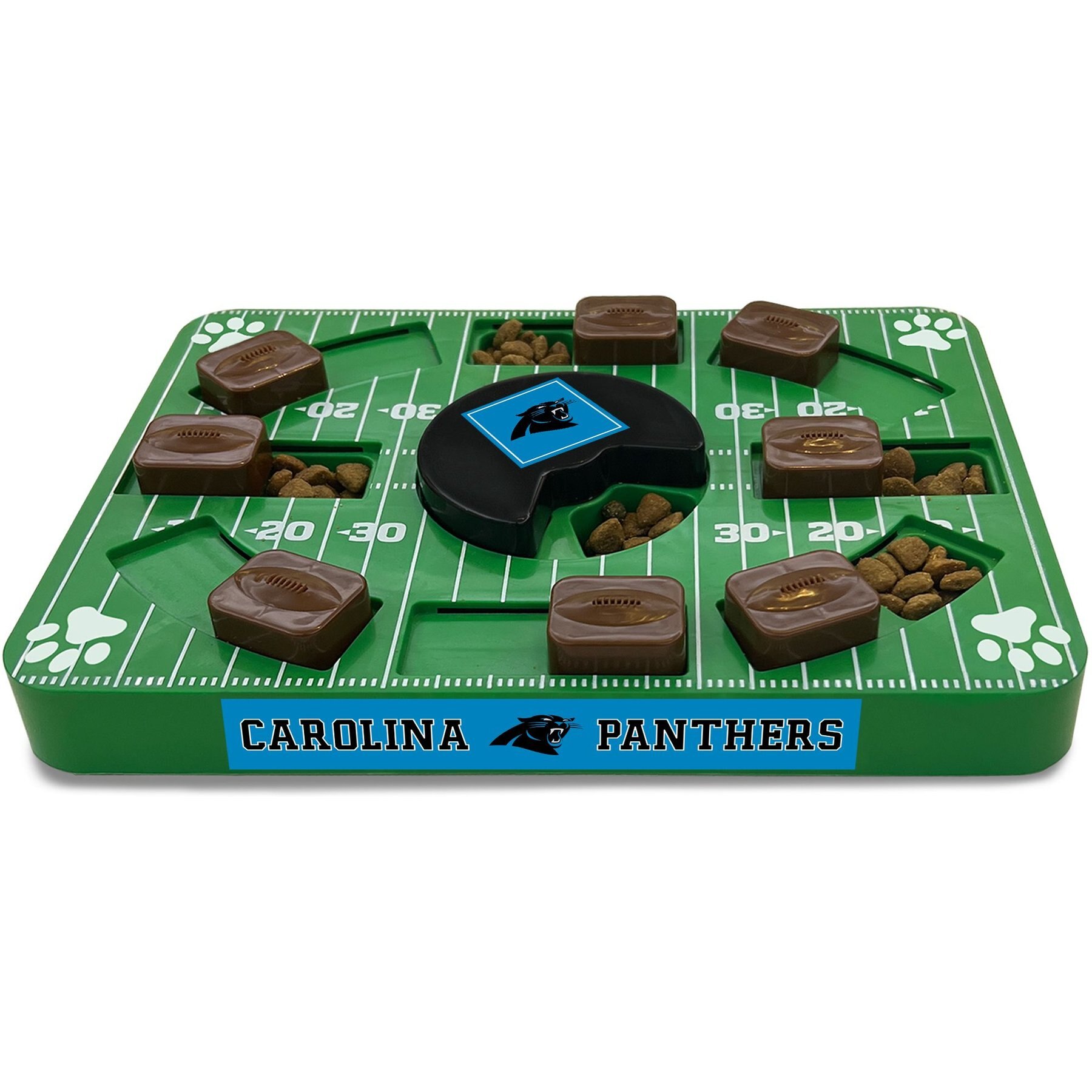 Pets First Treat Dispensing Dog Puzzle Toy, Carolina Panthers